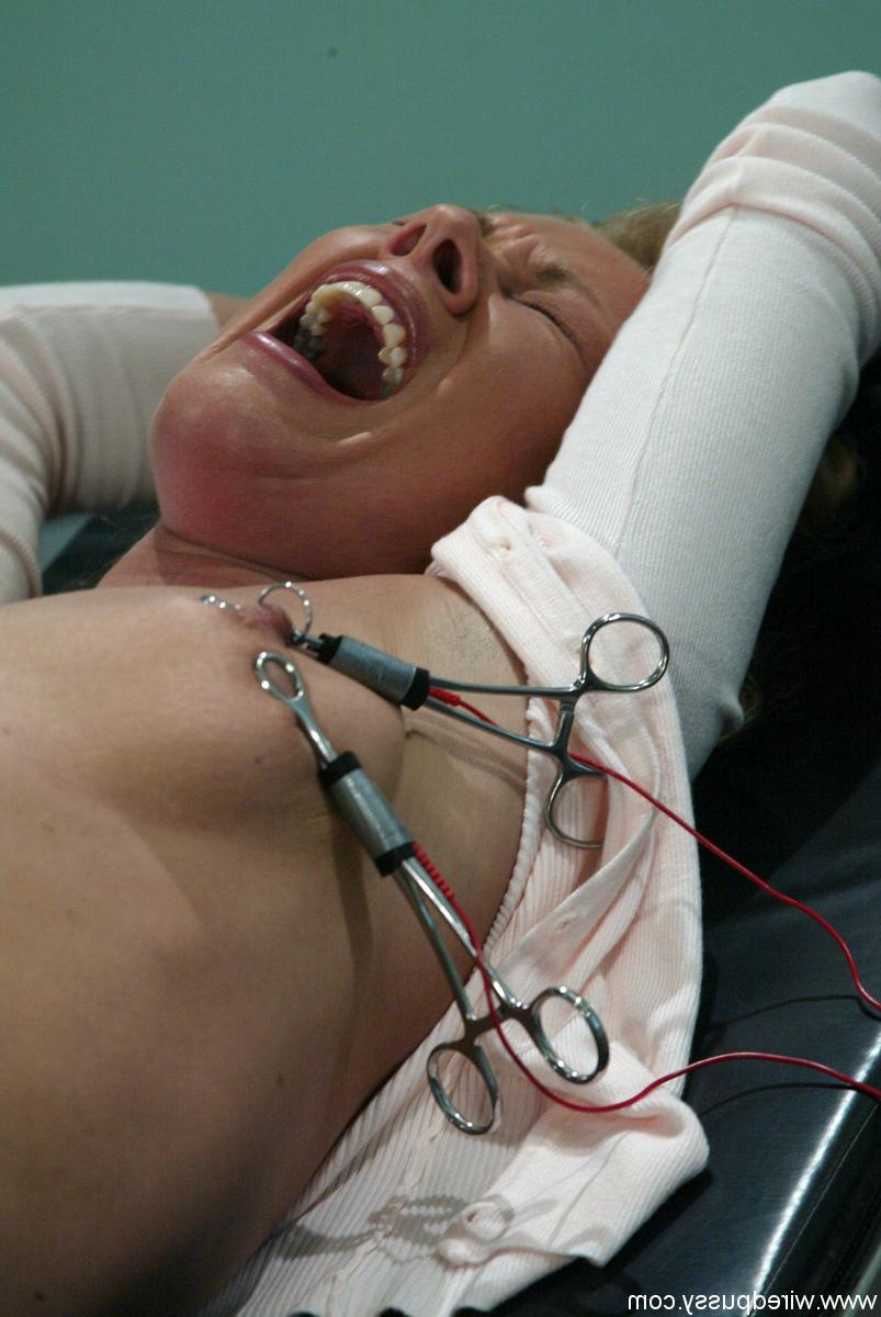 20P Blonde Trina getting bound and fucked by nurse Chanta-Rose & her colleague