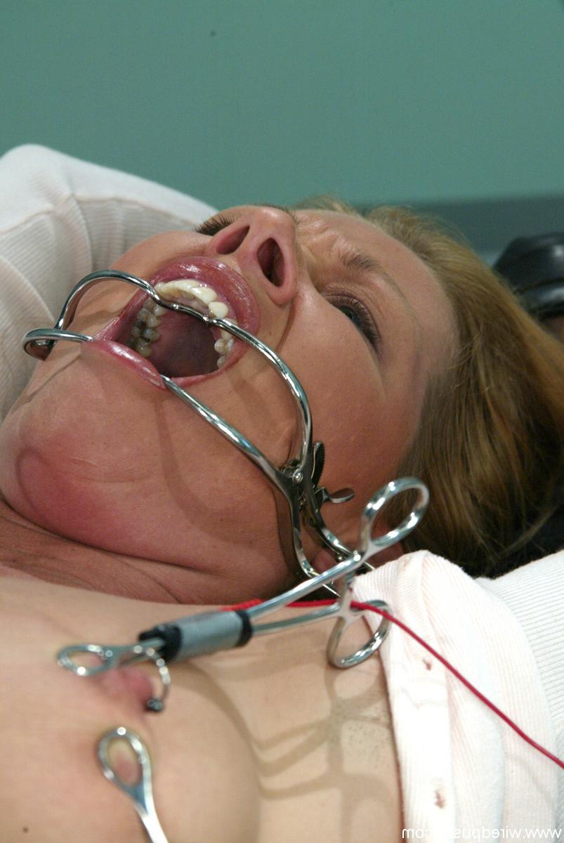 20P Blonde Trina getting bound and fucked by nurse Chanta-Rose & her colleague