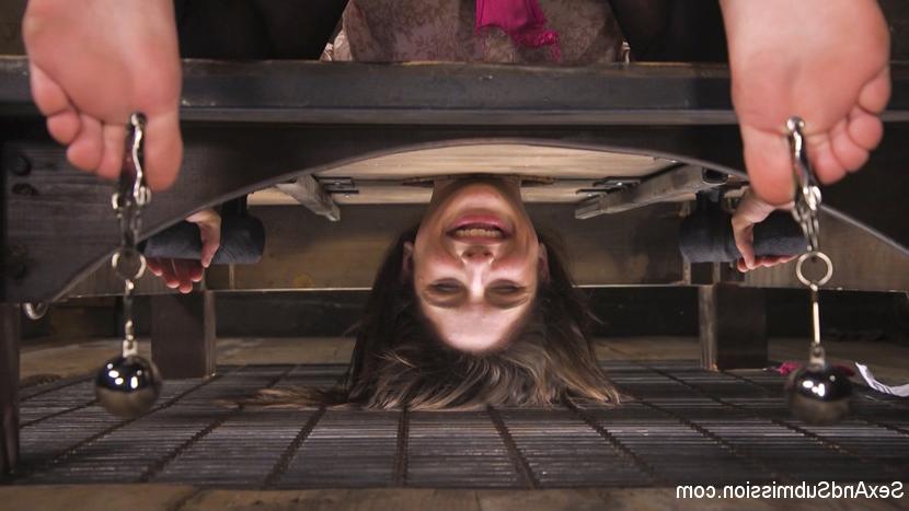 15P Abella Danger is helplessly restrained before giving a BJ and being shocked