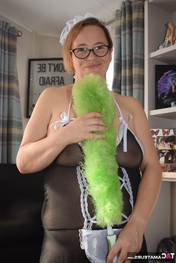 20P Older maid Phillipas Ladies plays with her twat after releasing her saggy tits