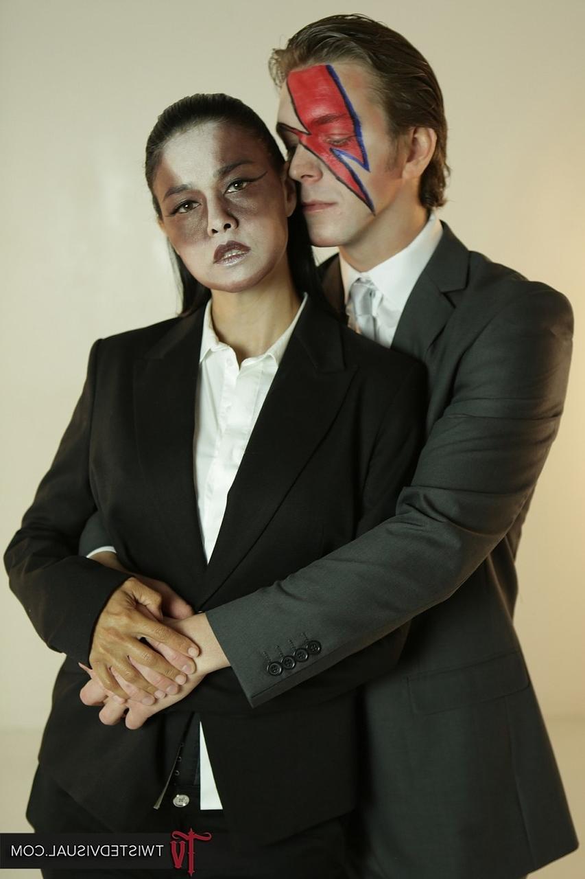 17P Pornstars with paint on their faces Dana Vespoli and Markus Dupree