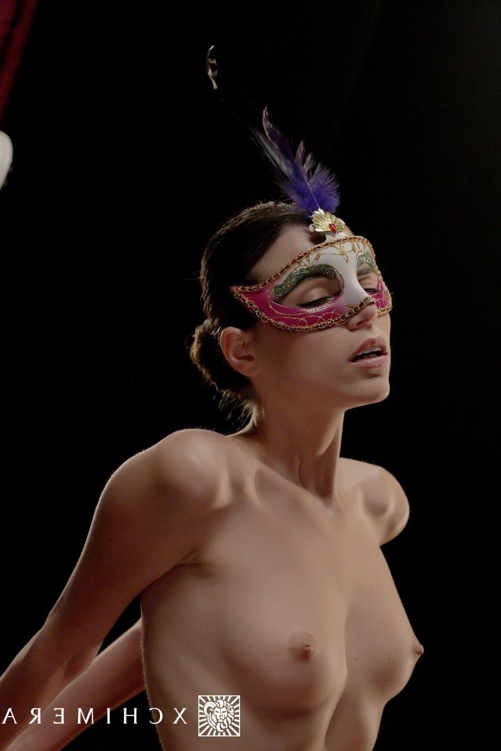 18P Masked ballerina in tutu Jessica X enjoys beautiful sex in amazing poses