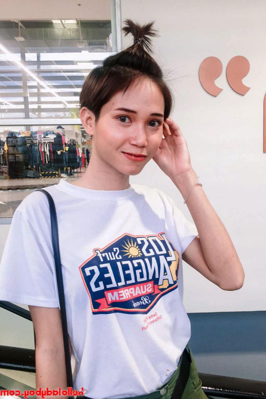 20P Gorgeous Asian shemale posing fully clothed in public in her own compilation