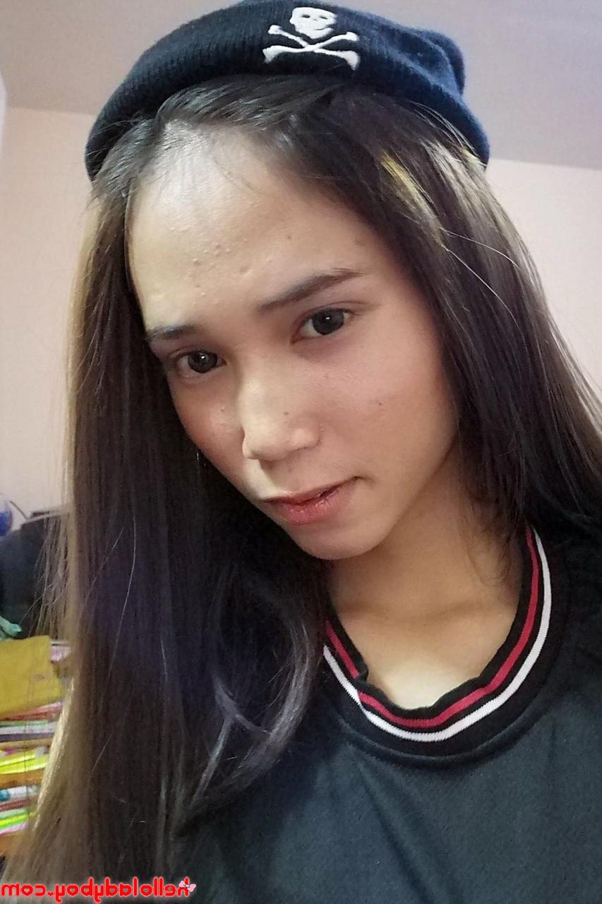 20P Gorgeous Asian shemale posing fully clothed in public in her own compilation