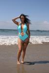 17P On the sunny beach with mind-blowing owner of bit tits and ass Carmella Bing