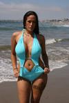 17P On the sunny beach with mind-blowing owner of bit tits and ass Carmella Bing