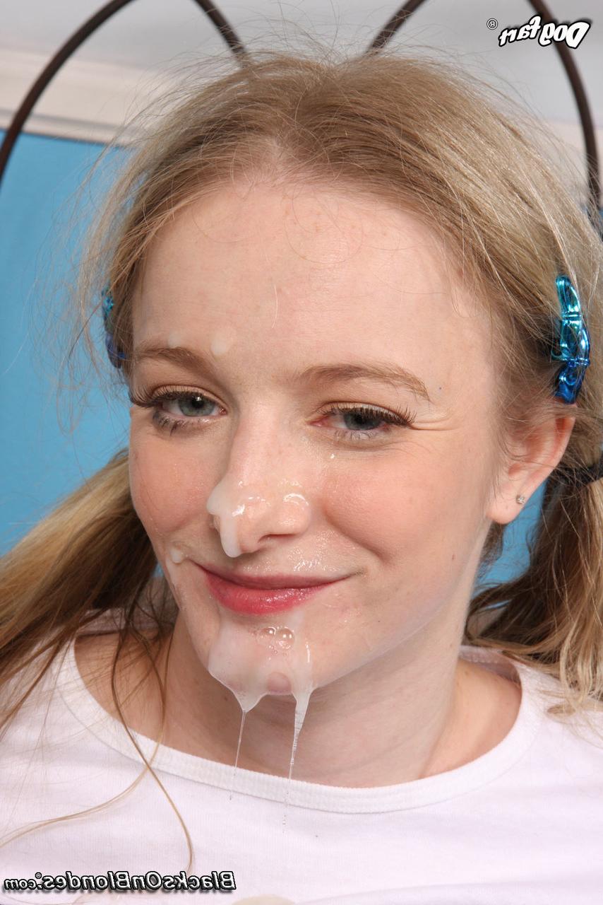 20P Patriotic pigtailed Kandi Hart takes BBC in her petite holes & gets big facial