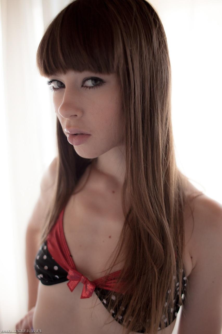 20P Petite teen with tiny tits Alexa Nova blows a dick and gets fucked from behind