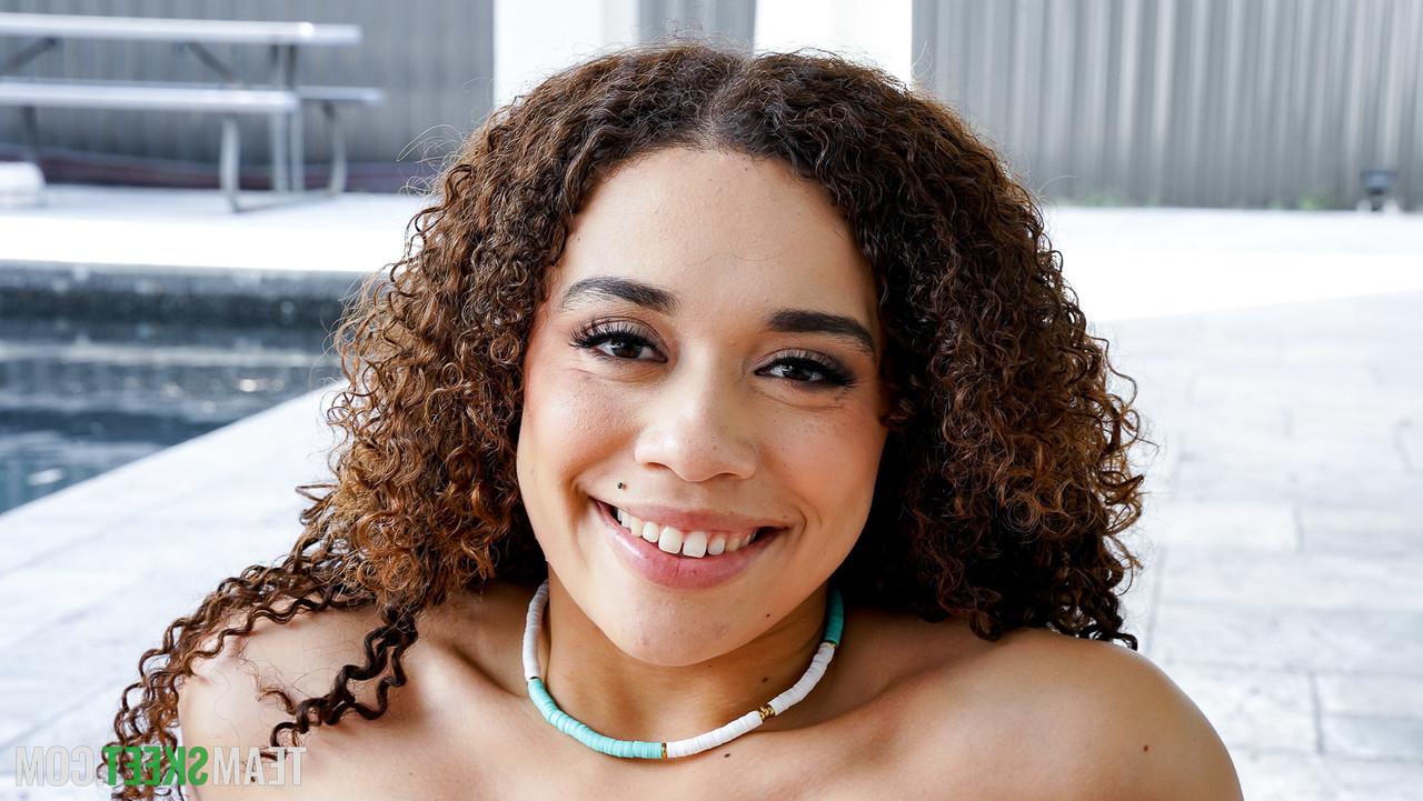 20P Curly-haired babysitter Willow Ryder gets her pretty face & tight pussy fucked