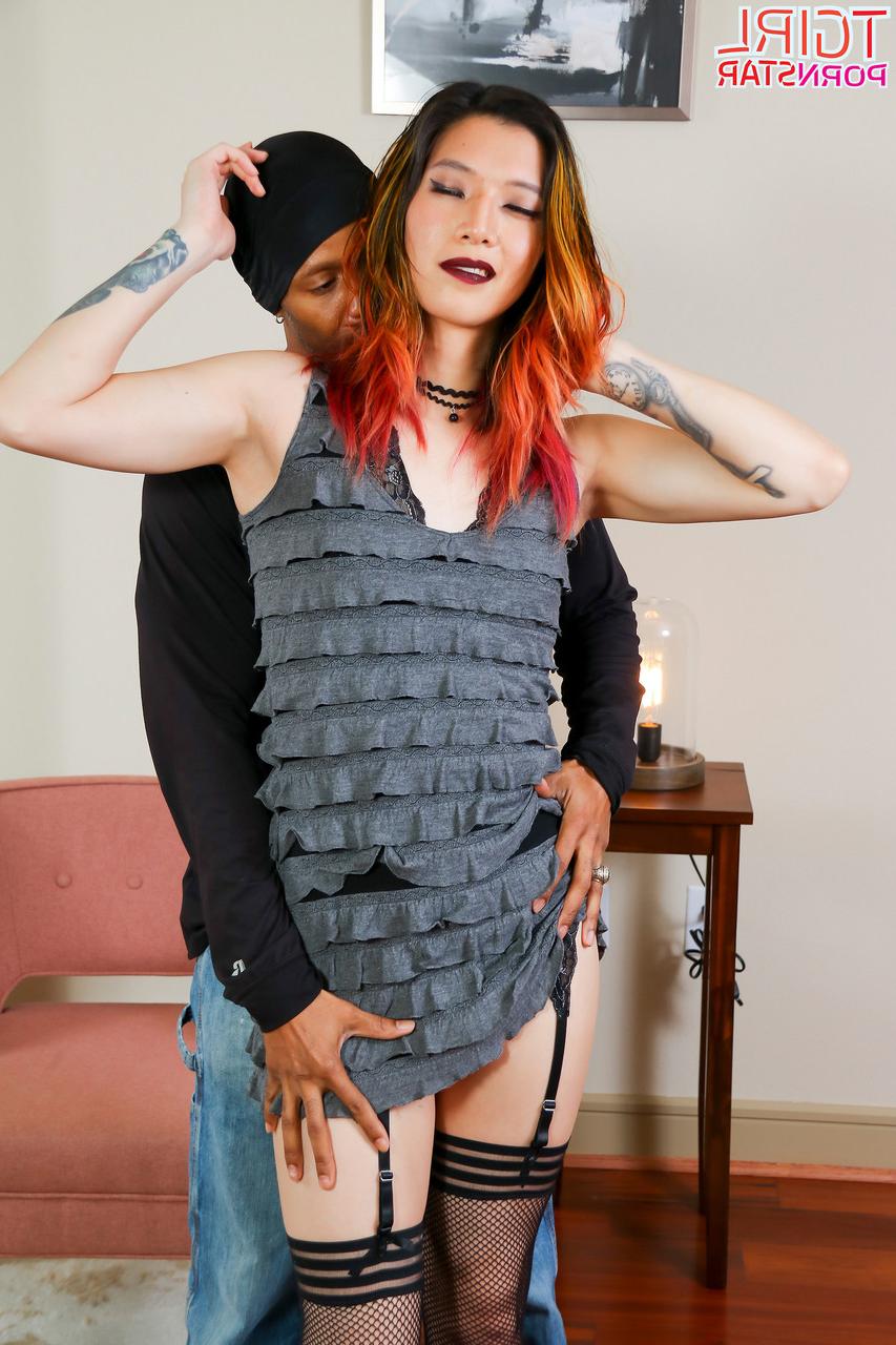 16P TGirl Estrela Pornô Alex Raven