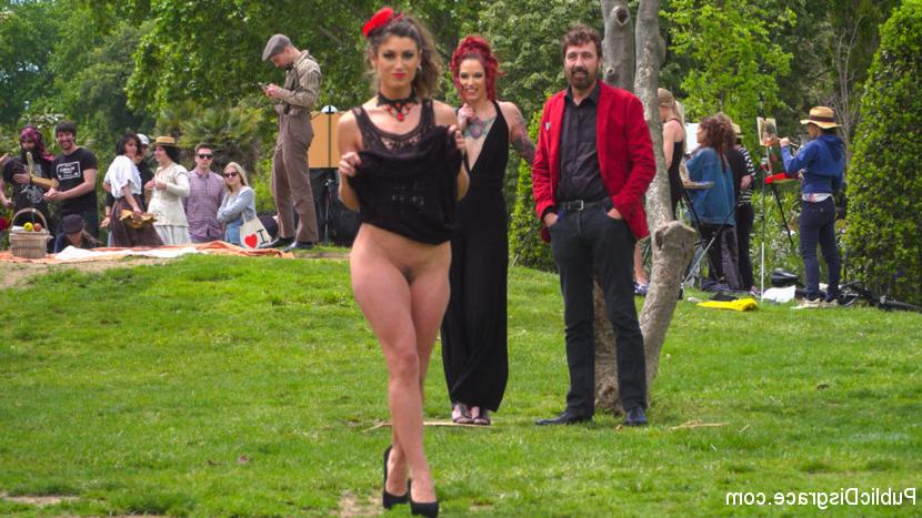 15P Submissive girl is paraded on a street before being fucked in a public house
