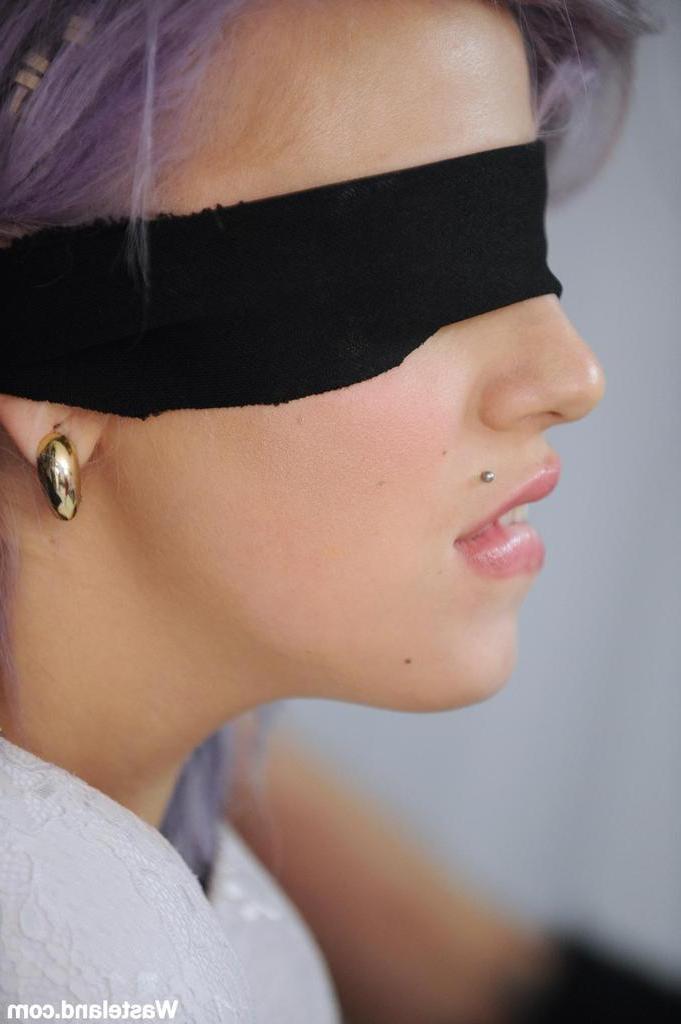 16P Office worker finds herself getting blindfolded toyed & paddled by a coworker