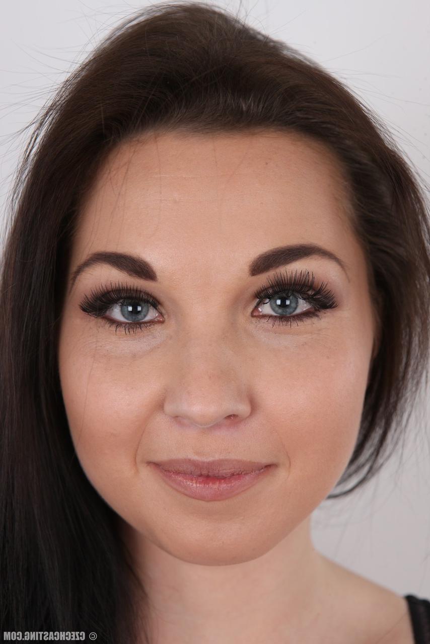 20P Pretty face Nikola photographed in stages of undress for porn directory