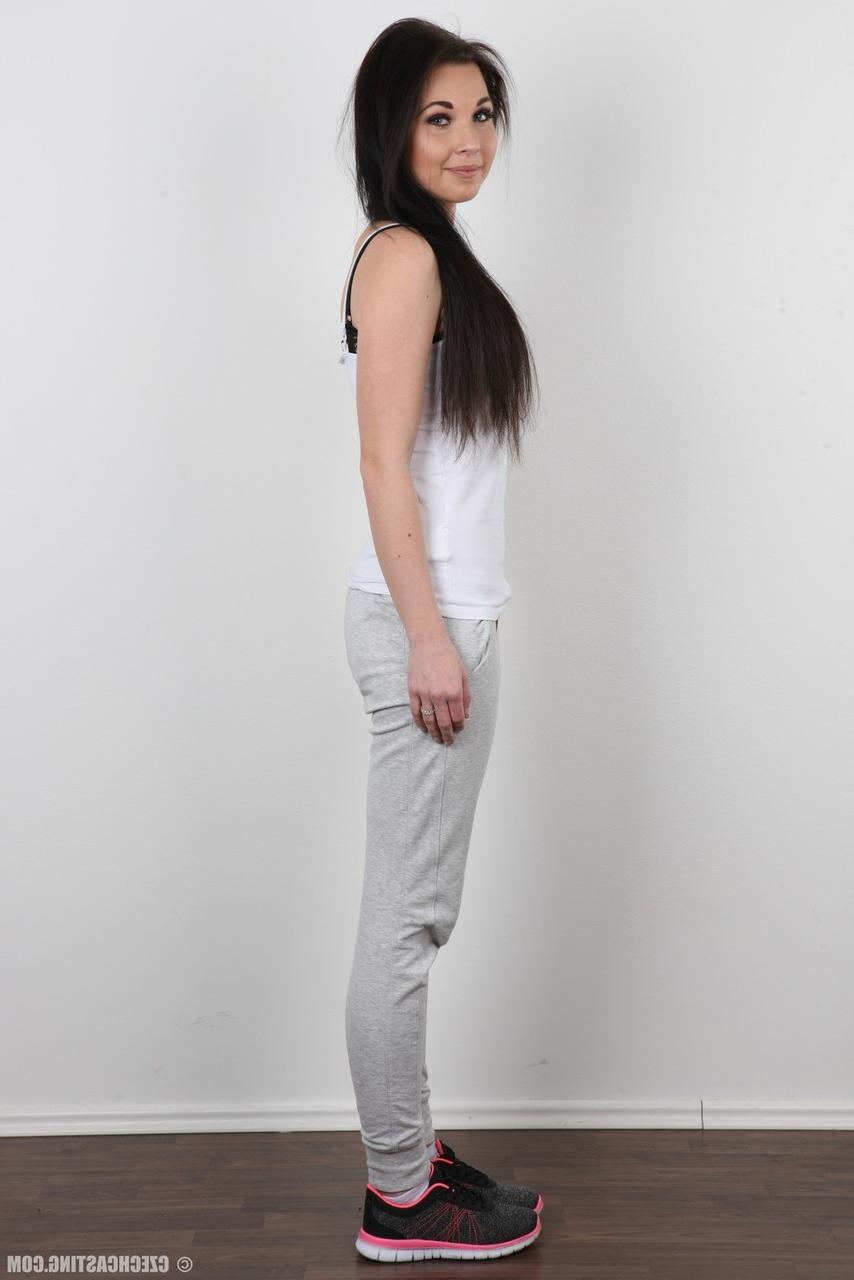 20P Pretty face Nikola photographed in stages of undress for porn directory