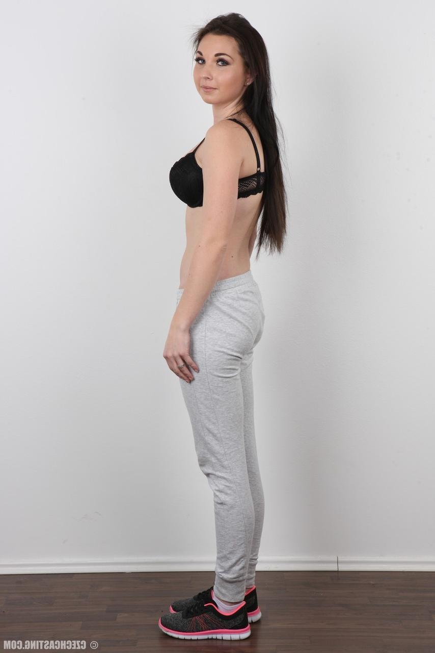 20P Pretty face Nikola photographed in stages of undress for porn directory