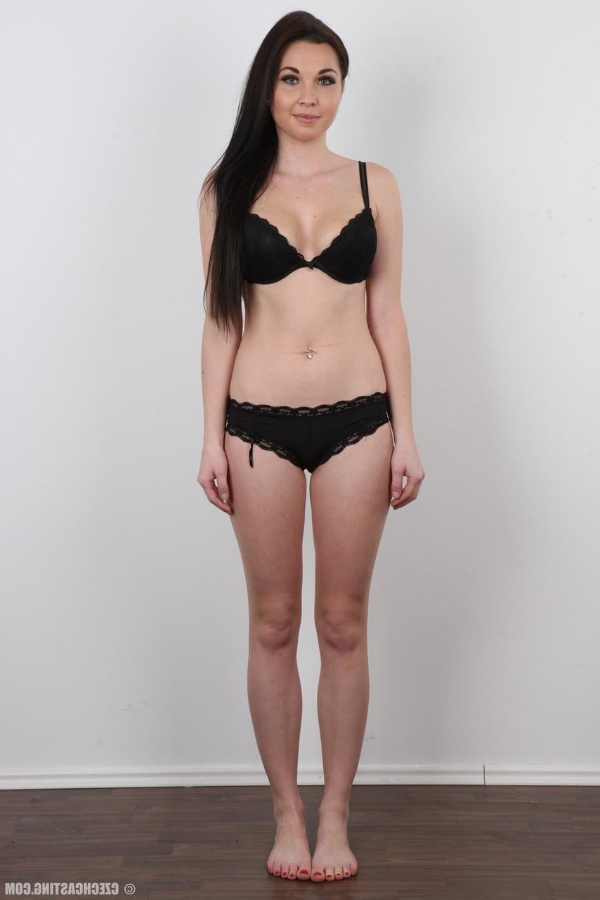 20P Pretty face Nikola photographed in stages of undress for porn directory