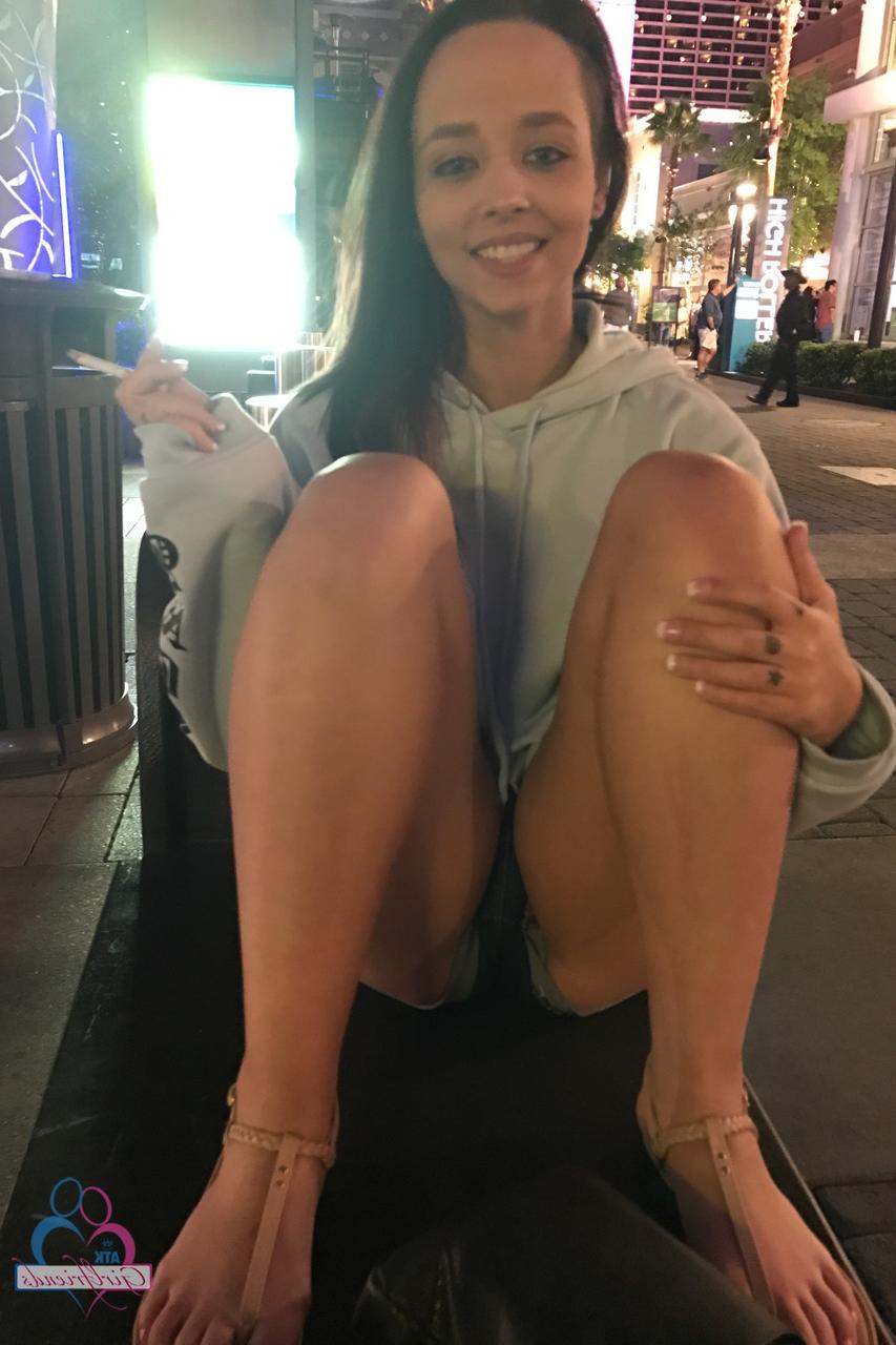 18P Colombian girlfriend Emily Cash flaunts her sexy feet in her solo compilation