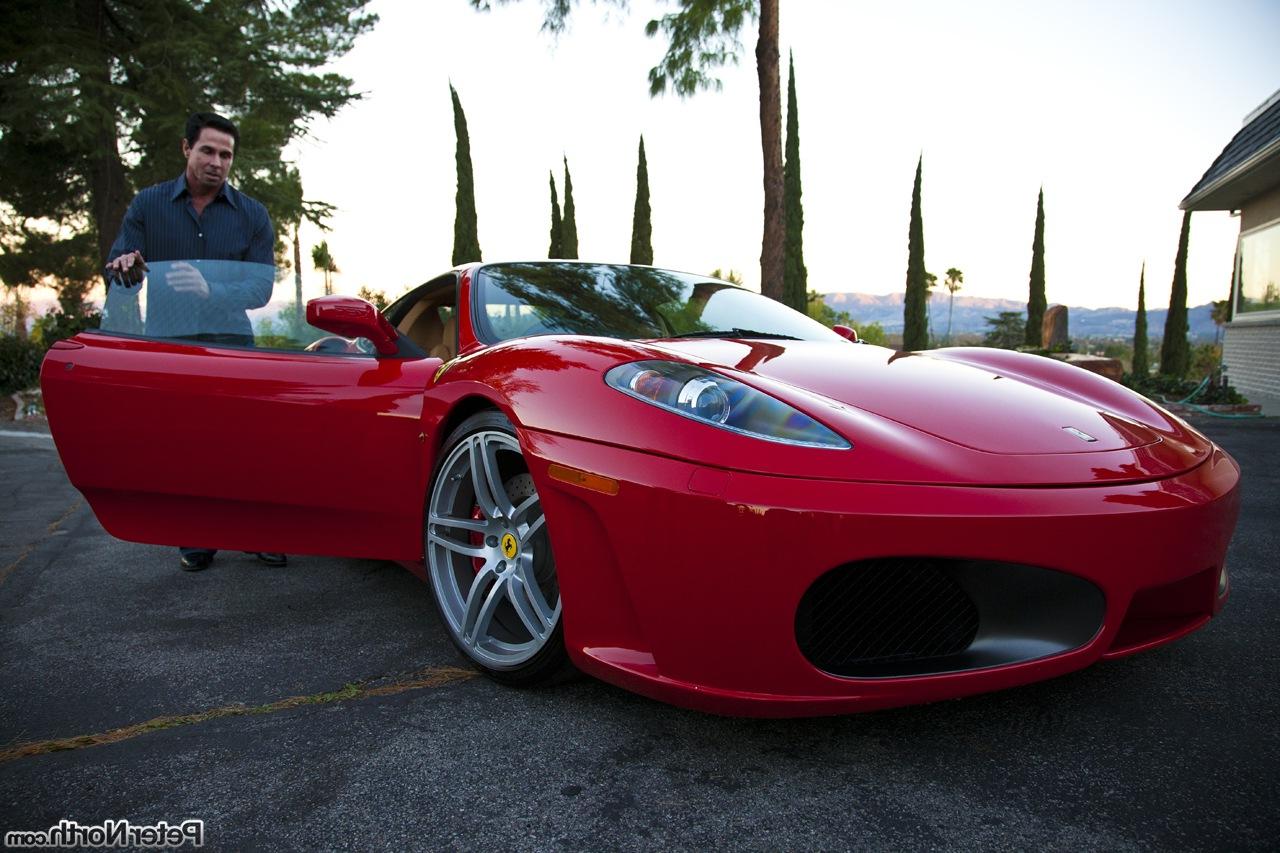 15P Attractive Bree Olson knows what she has to do for a nice ride in sports car