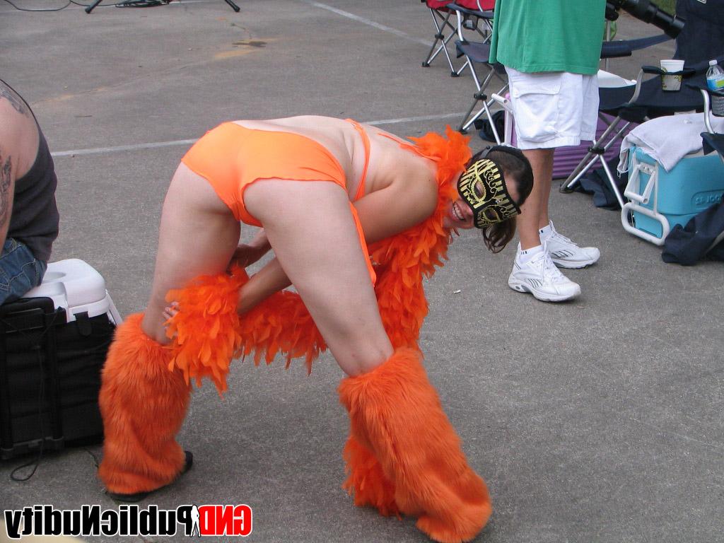 12P Candid action during a fun filled day at a clothing optional club