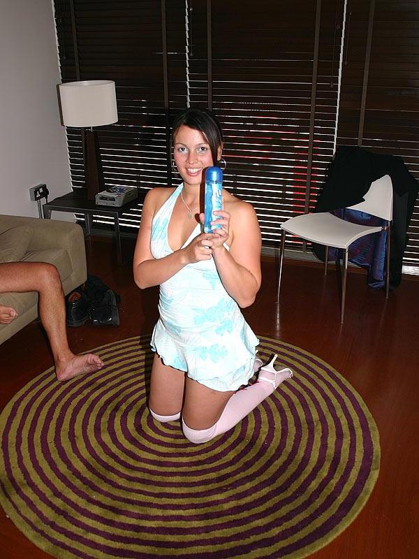20P Old man fucks hard tight asshole of this insatiable brunette girl