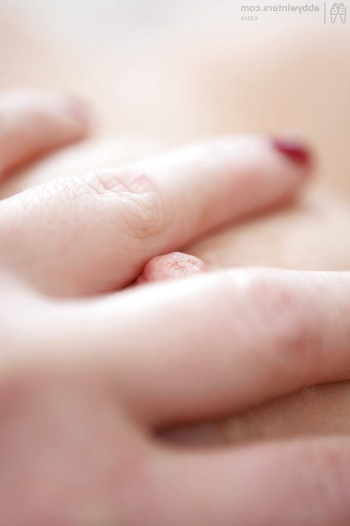 16P Busty amateur Celeste fondling large all natural tits and shaved cunt