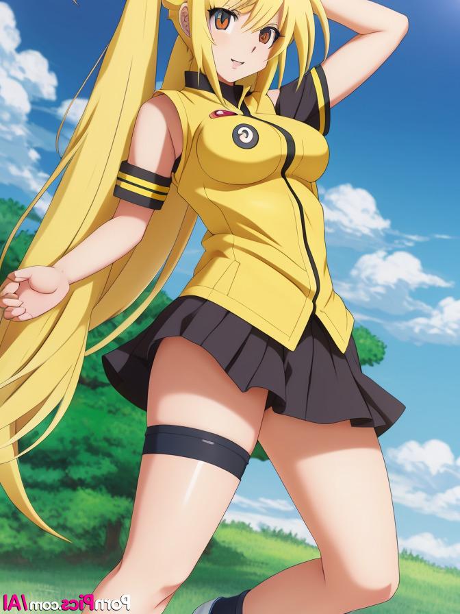 10P AI generated Hentai babe Muktuk shows off her juicy tits and her curvy ass