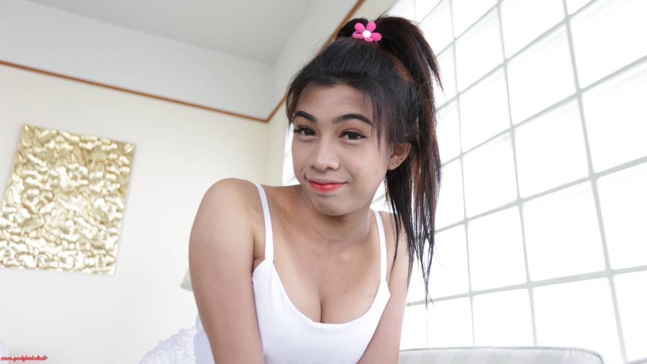 12P Hello Ladyboy featuring Bam Hot Images