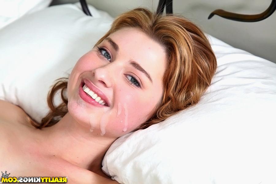 16P 18 year old hottie Molly Bennett sucks the cum out of a penis
