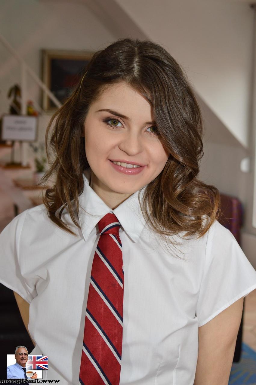 18P Man with glasses fucks hard much younger schoolgirl in sexy uniform