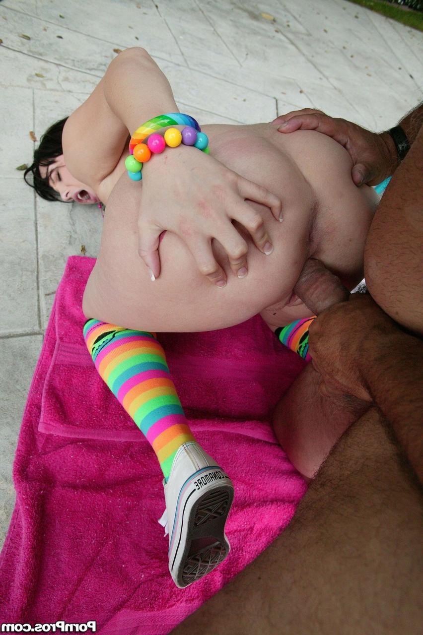 20P Adorable little Lindy Lane gets her petite pussy rammed by old fat dude