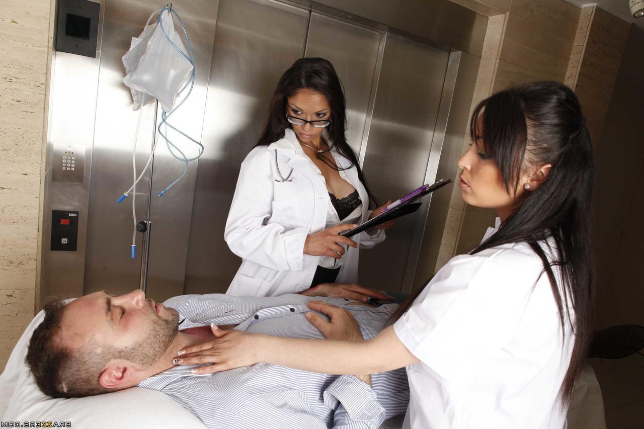 20P Naughty doctor Marta La Croft enjoys wild hardcore sex with a patient