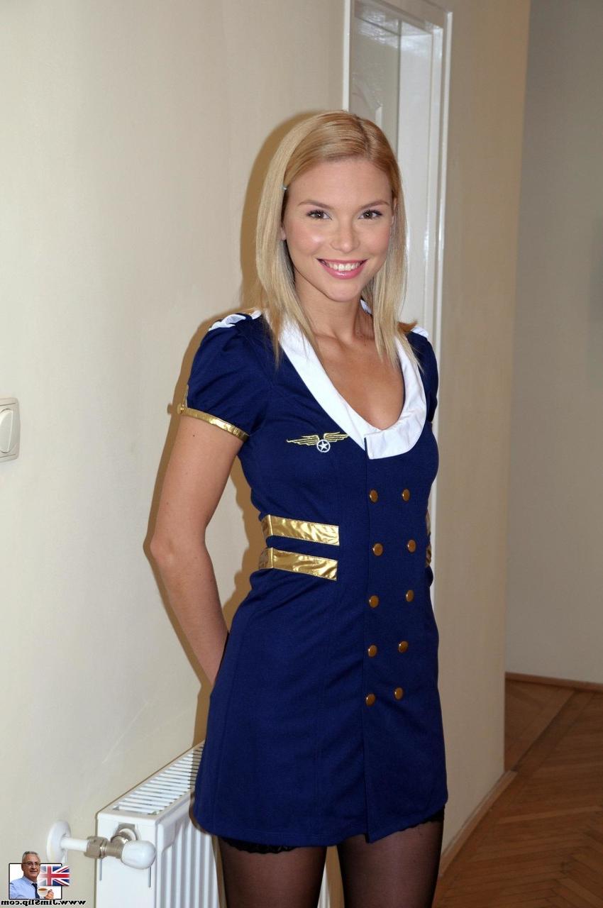 20P Young beauty Summer C does a hot striptease in stockings & high heels