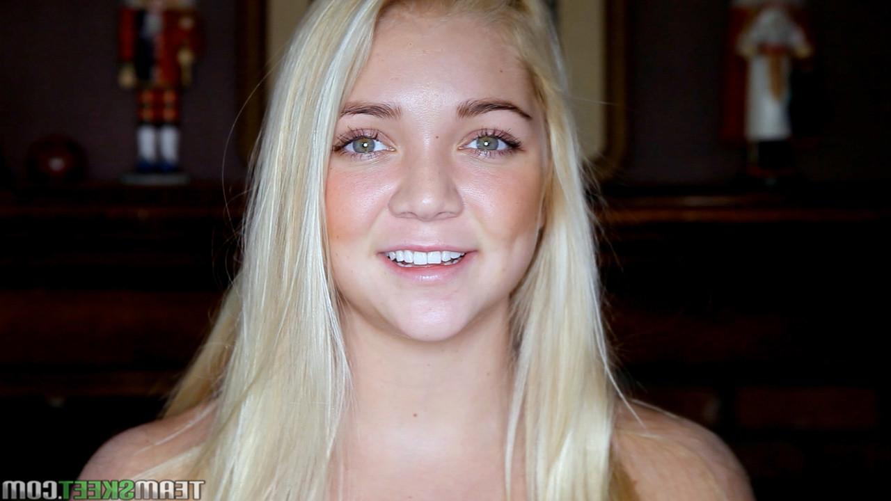 17P Fresh faced, blue eyed Jessie Andrews takes a huge POV cumshot on tiny tits