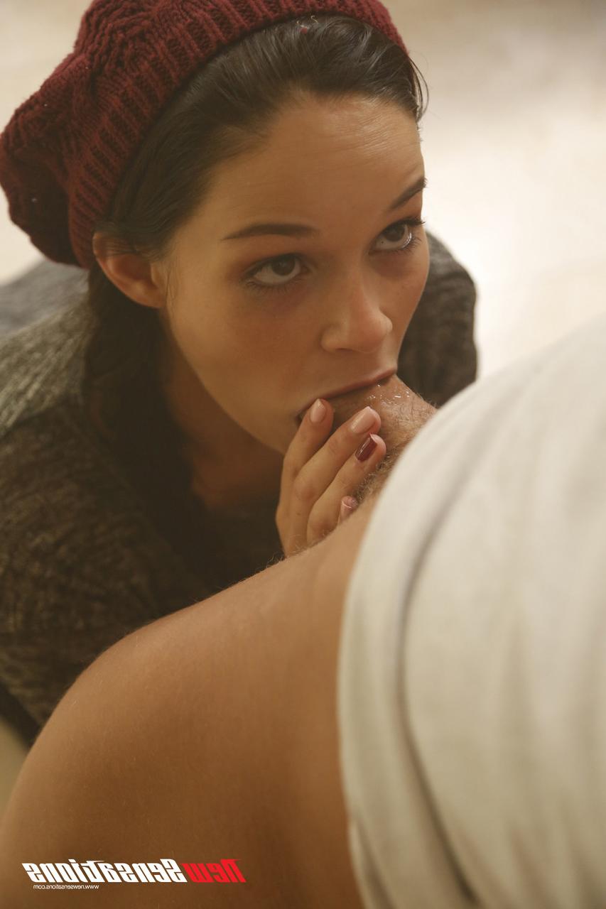 20P Pretty hottie Jenna J Ross takes her stepbrother's huge cock deep inside her