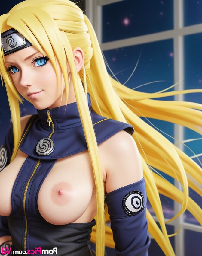 11P Ai Generated Hentai stunner Totsuka shows her huge boobs and pussy