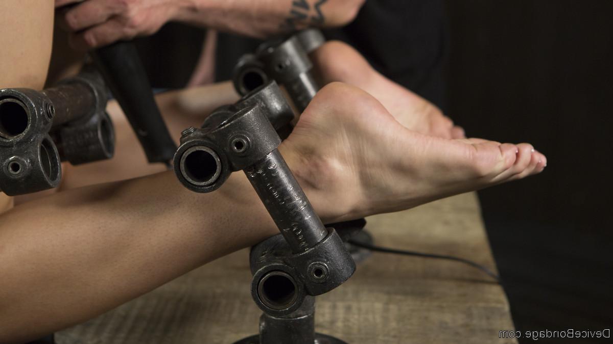 20P Breathtaking slave Dani Daniels gets tied up, whipped and toyed by her master