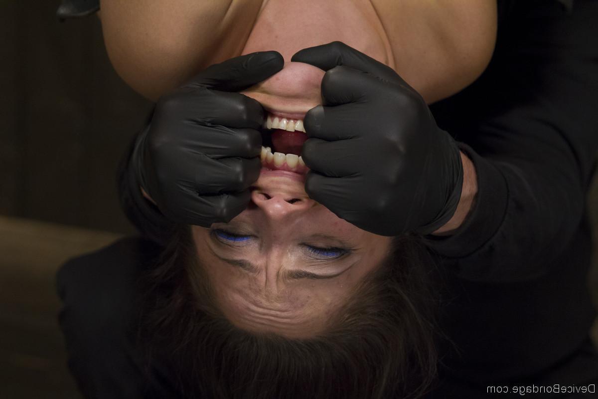 20P Tiny redheaded Latina Kristina Rose gets bound and brutalized in the dungeon