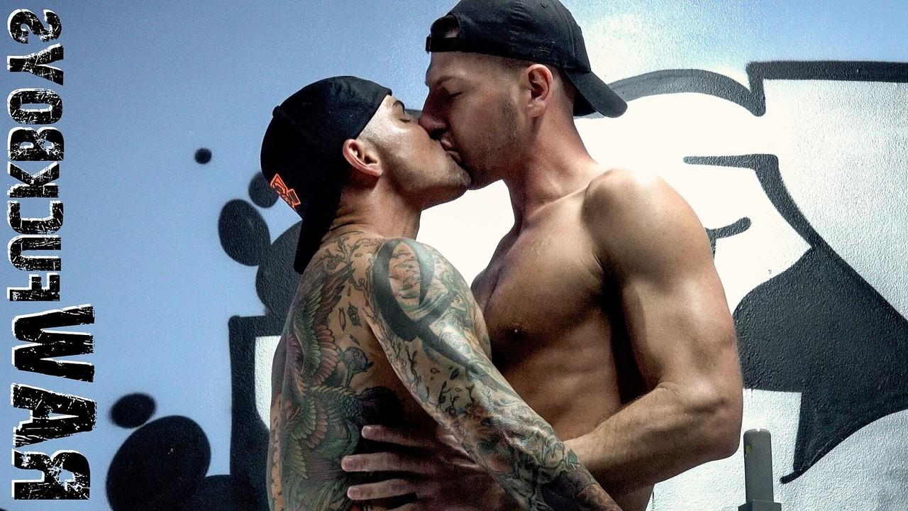 15P Tall Jordan Starr toying and fucking inked gay nympho Archer Croft's asshole
