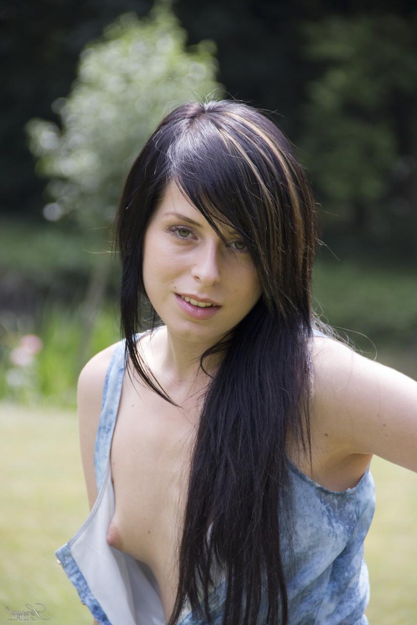 17P Daniella Rose spends a good time swinging and showing shaved pussy
