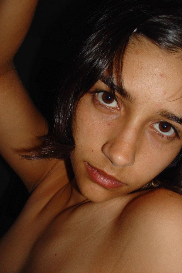 10P Pretty Indian girl is captured in the nude during candid action at home