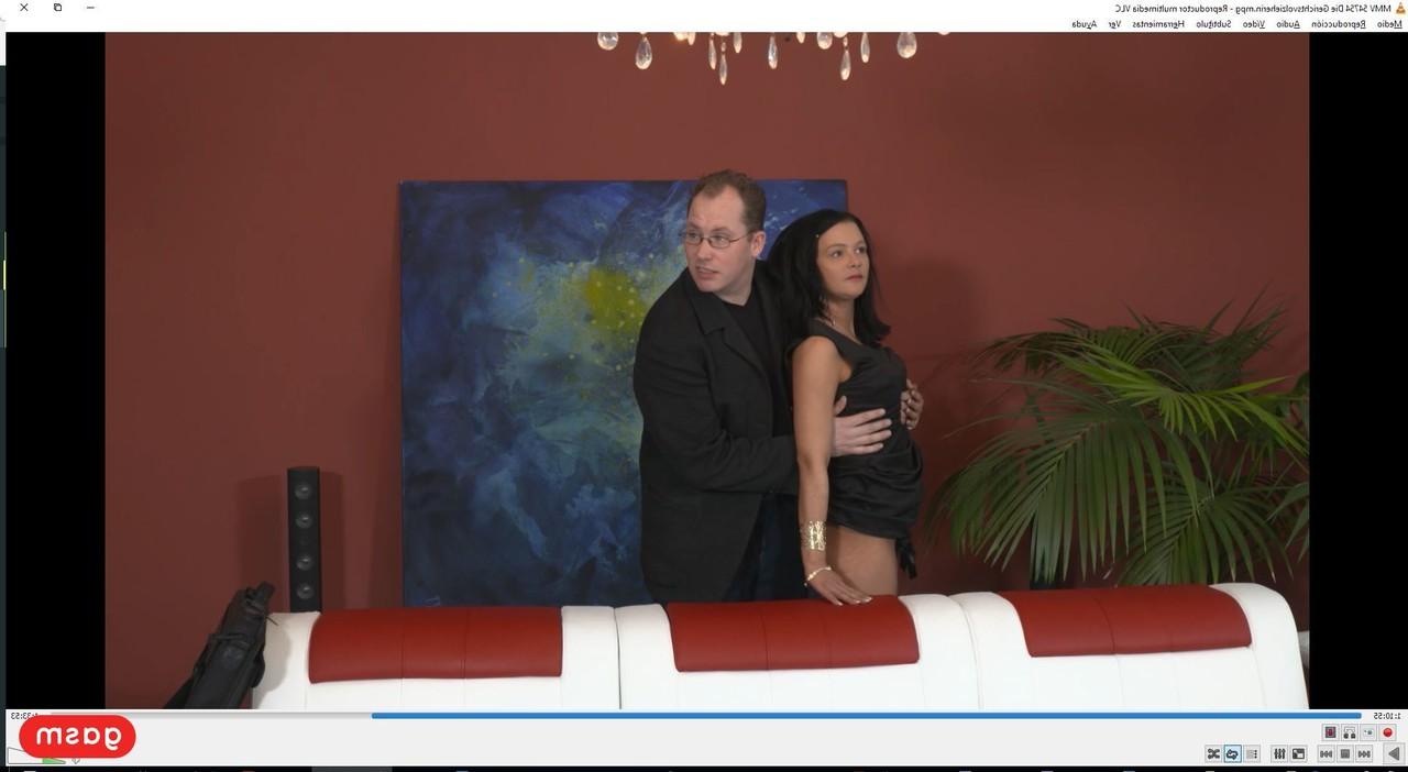 9P Hot German babe Anna Von Freienwalde gets her muff & big ass dicked hard