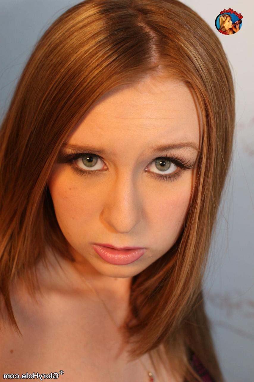 17P Redhead tease Crissy Cane shows off her natural teen tits & shaved pussy