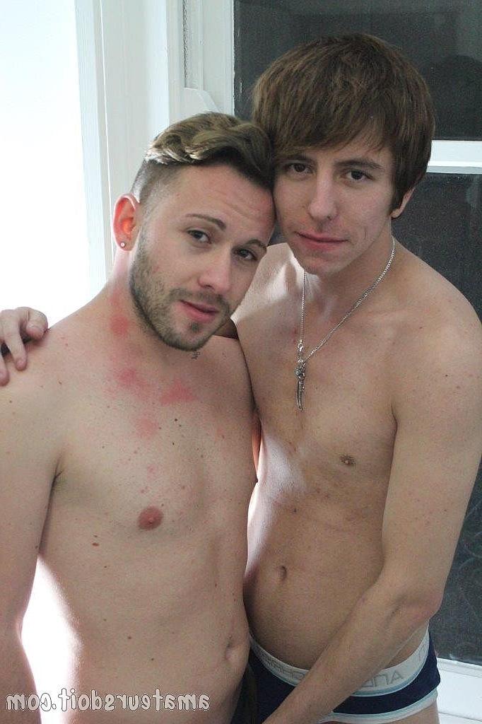 20P Tiny twinks Nic Naughty & Timothy Teaser give each other a BJ and rimjob