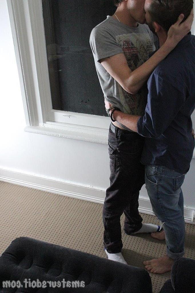 20P Tiny twinks Nic Naughty & Timothy Teaser give each other a BJ and rimjob