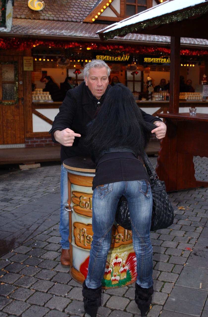 17P Hot young brunette goes home with stranger for hot oldman reverse cowgirl