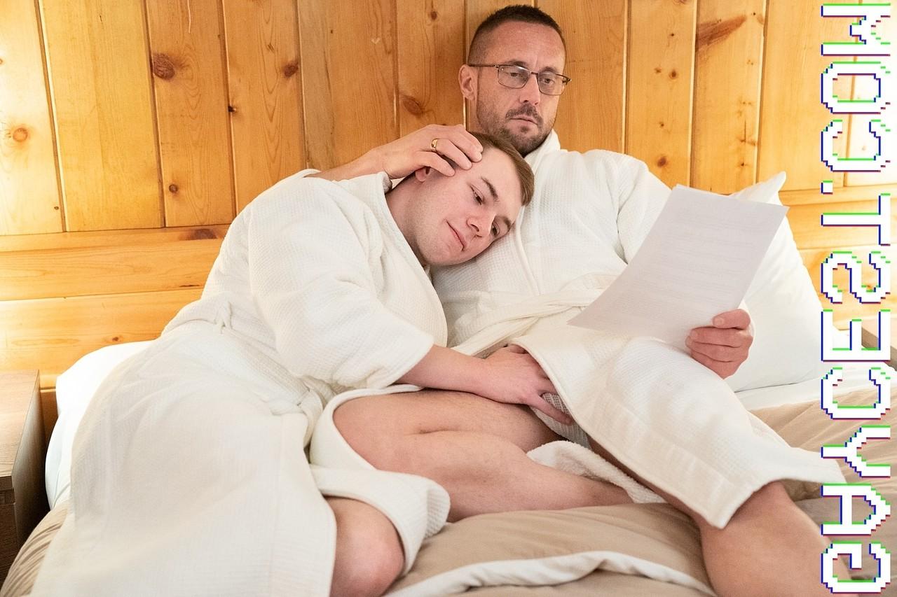 20P Twink Ian getting his asshole fucked from behind by his gay stepdad Mr Landon