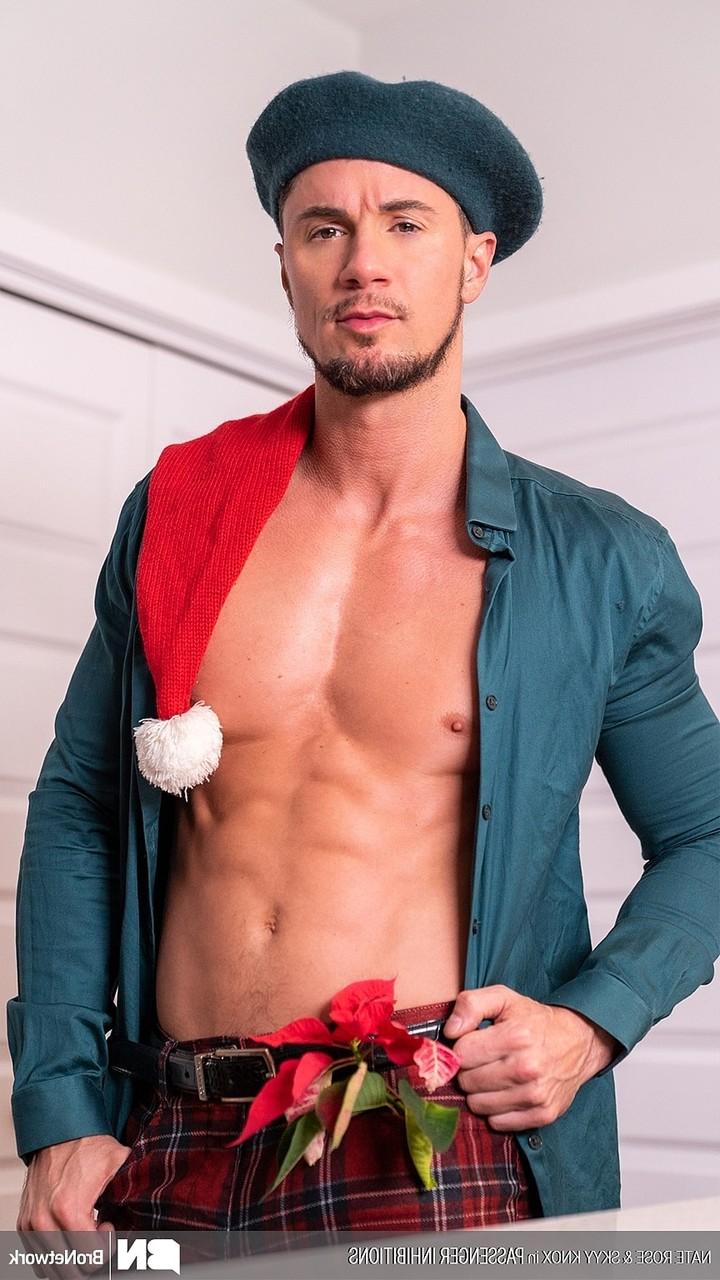 20P O vendedor gay Nate Rose bate no lindo universitário Skyy Knox na bunda
