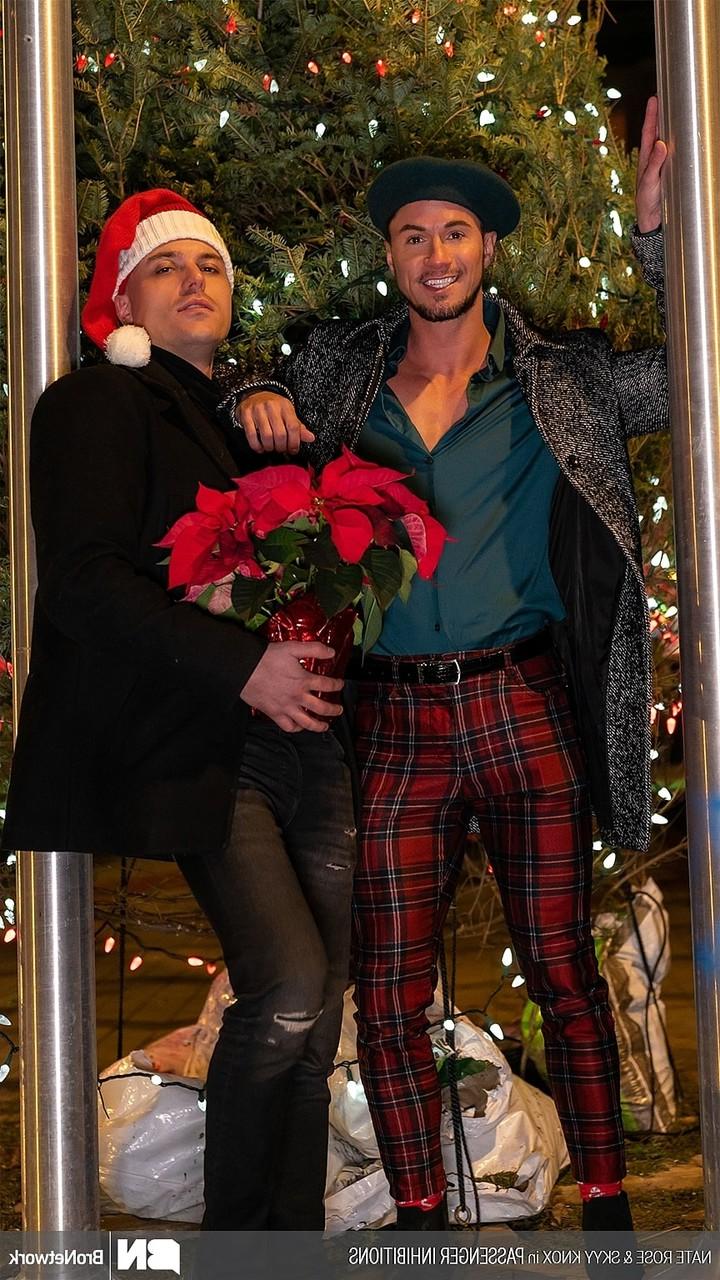 20P O vendedor gay Nate Rose bate no lindo universitário Skyy Knox na bunda