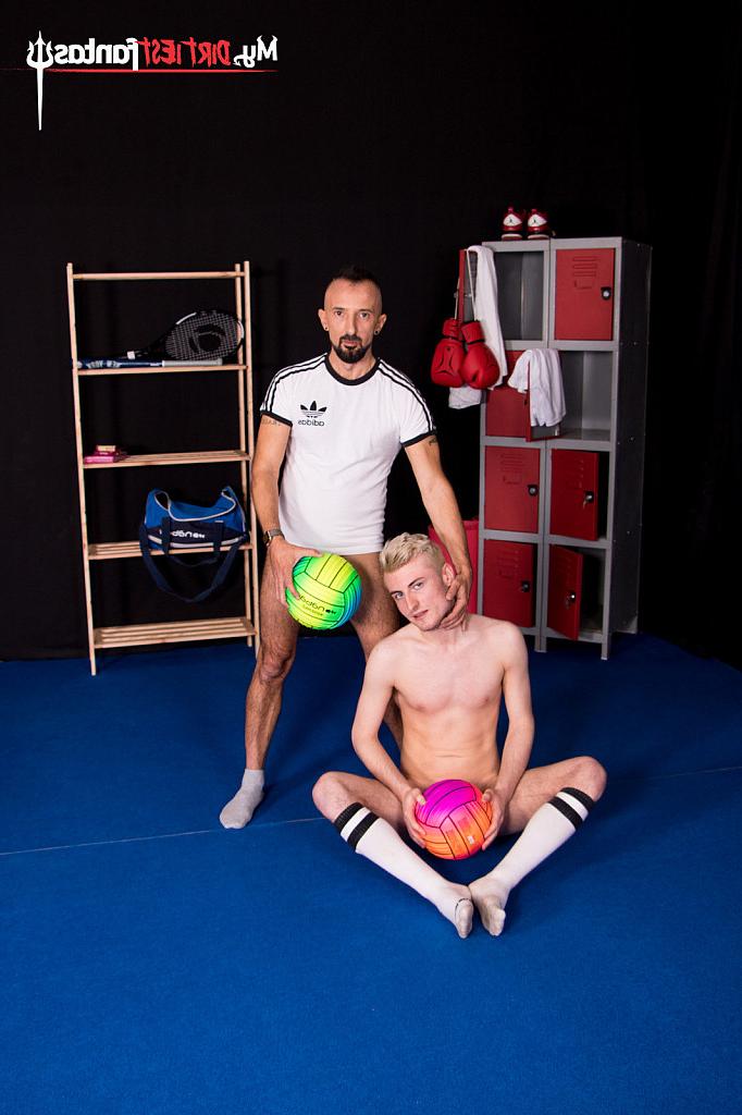 20P Twink Adam Power gets ass fucked by his personal trainer Dominique Kenique