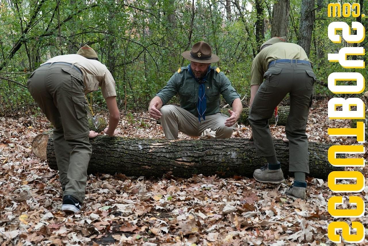 20P 2 horny scout twinks spread their legs for their scoutmaster's dick in a tent